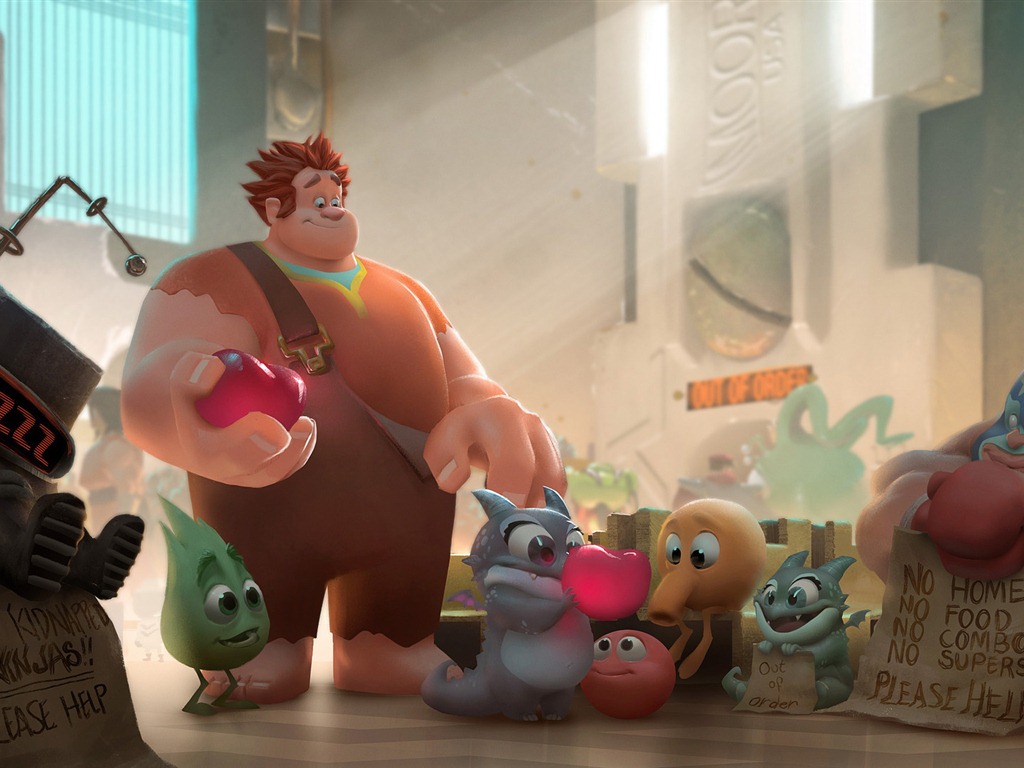 Wreck-It Ralph 無敵破壞王 高清壁紙 #4 - 1024x768