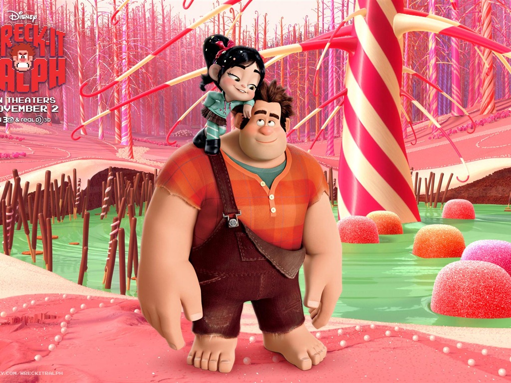 Wreck-It Ralph HD wallpapers #8 - 1024x768