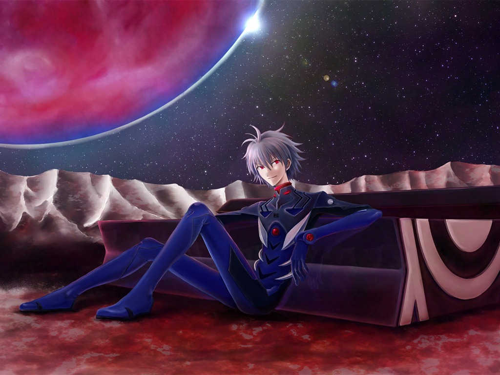 Neon Genesis Evangelion HD Tapety na plochu #4 - 1024x768