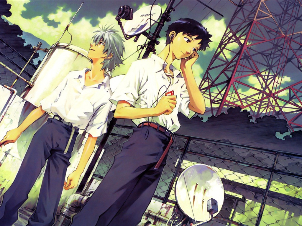 Neon Genesis Evangelion HD Tapety na plochu #12 - 1024x768