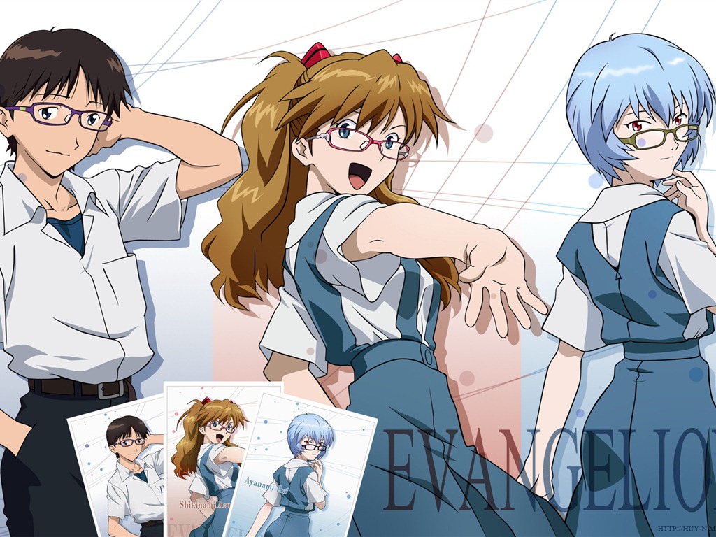 Neon Genesis Evangelion HD Tapety na plochu #17 - 1024x768