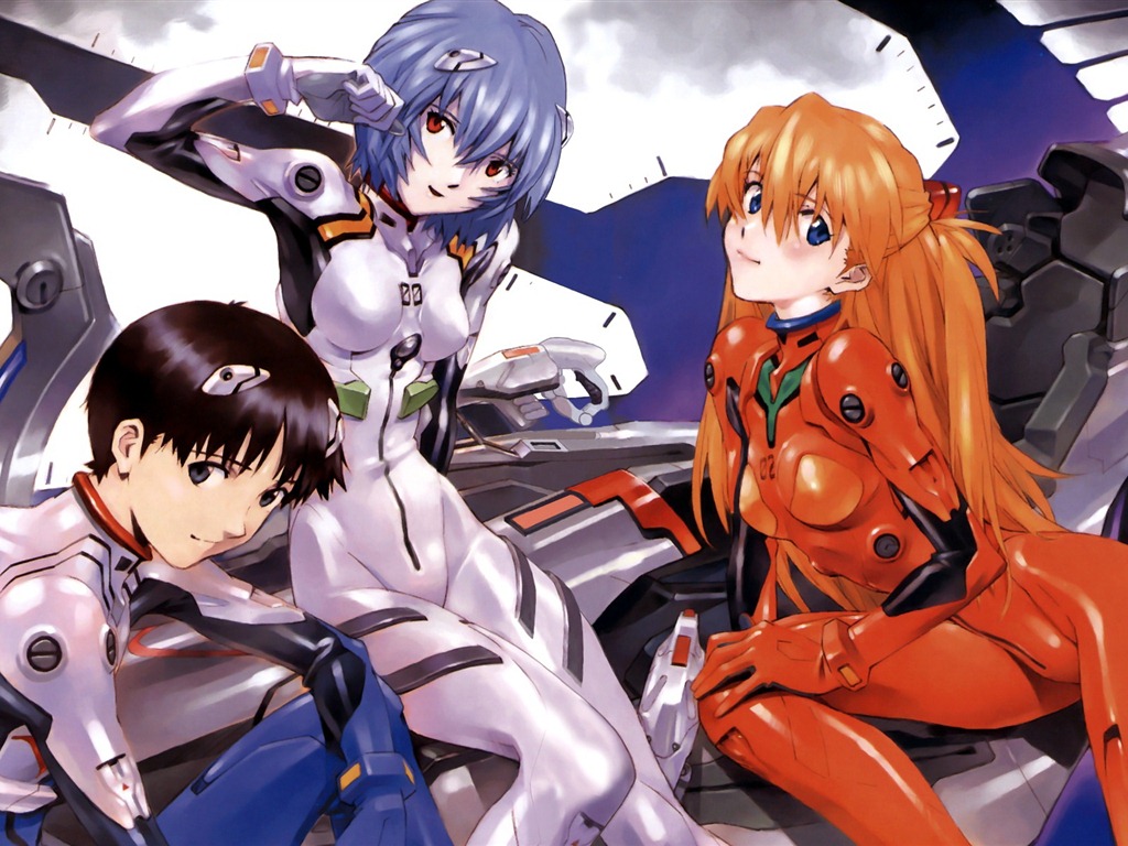 Neon Genesis Evangelion HD Tapety na plochu #18 - 1024x768