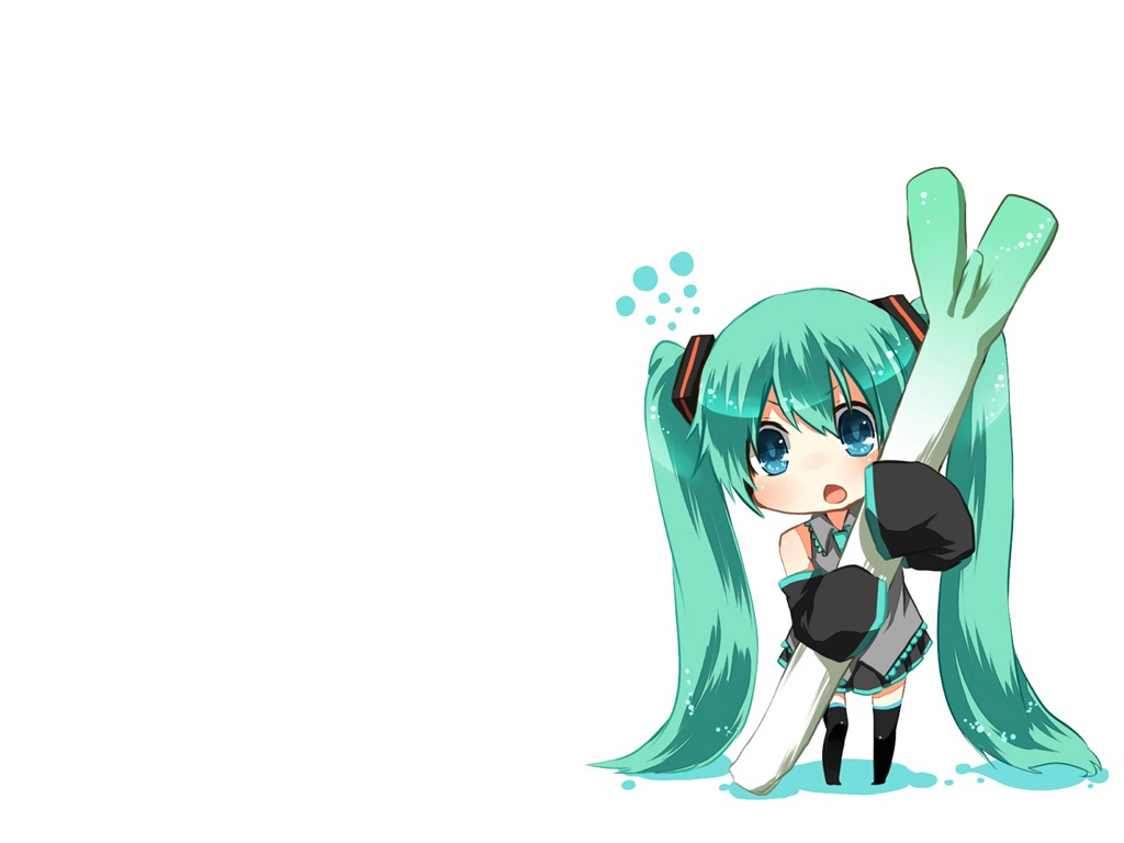 Hatsune Miku series wallpaper (5) #8 - 1024x768