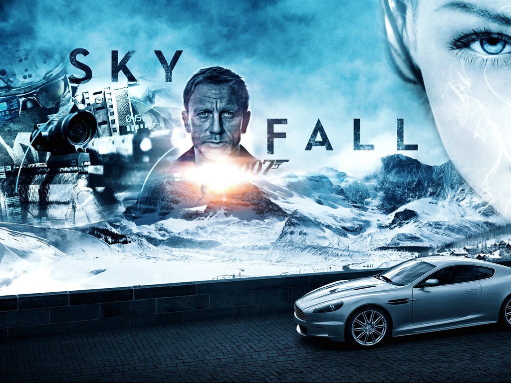 Skyfall 007 fonds d'écran HD #21 - 1024x768