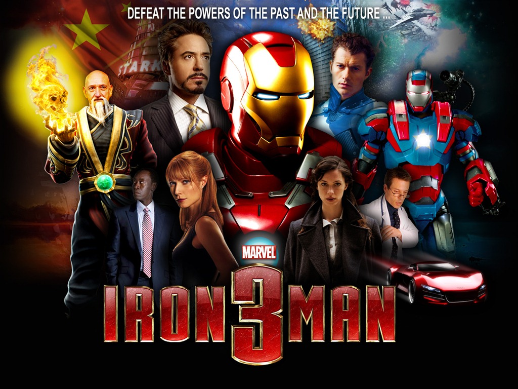 Iron Man 3 HD tapety na plochu #2 - 1024x768
