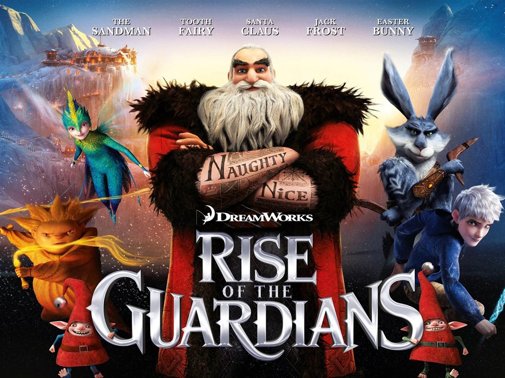 Rise of the Guardians fonds d'écran HD #11 - 1024x768