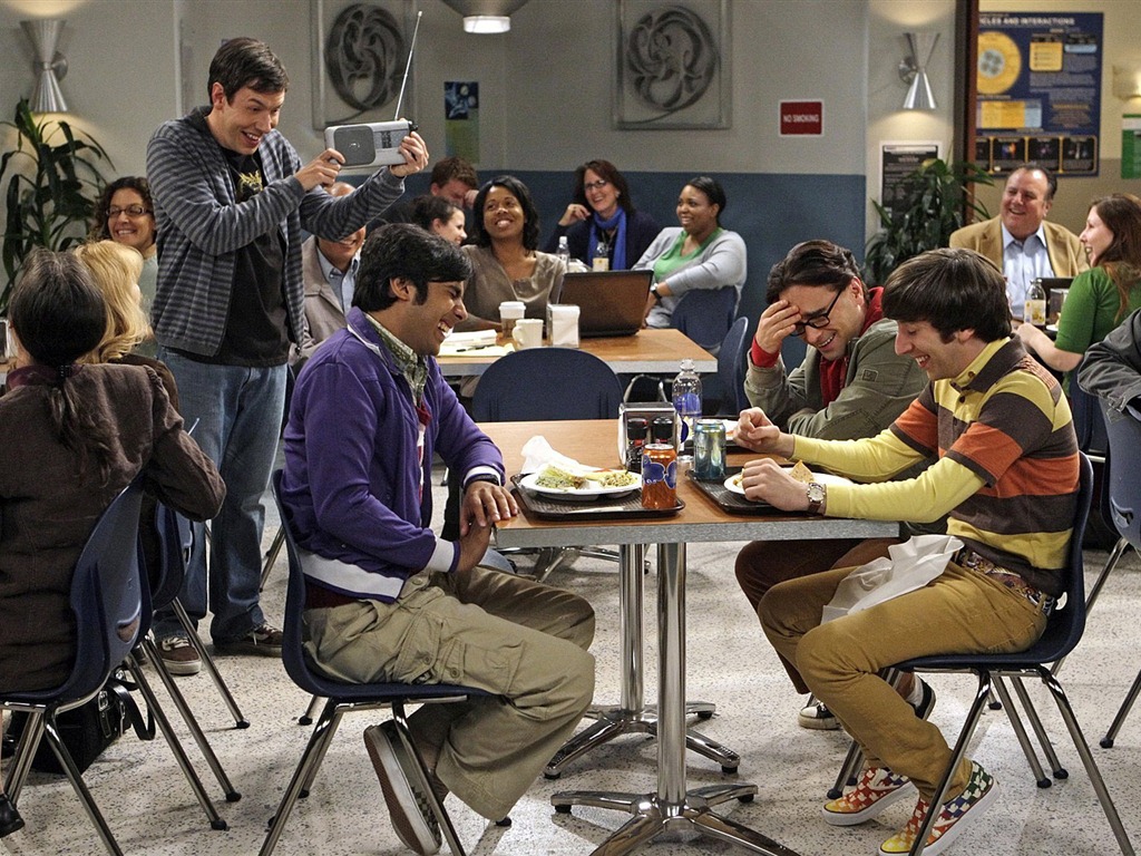 The Big Bang Theory 生活大爆炸 电视剧高清壁纸17 - 1024x768