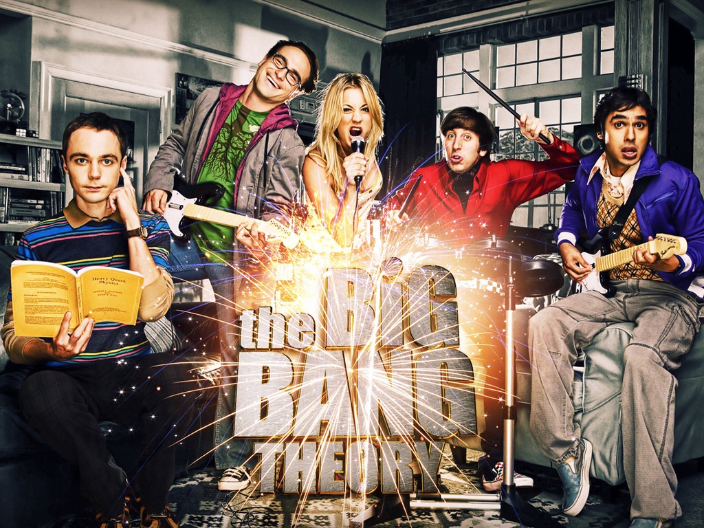 Les Théorie du Big Bang Séries TV HD wallpapers #18 - 1024x768