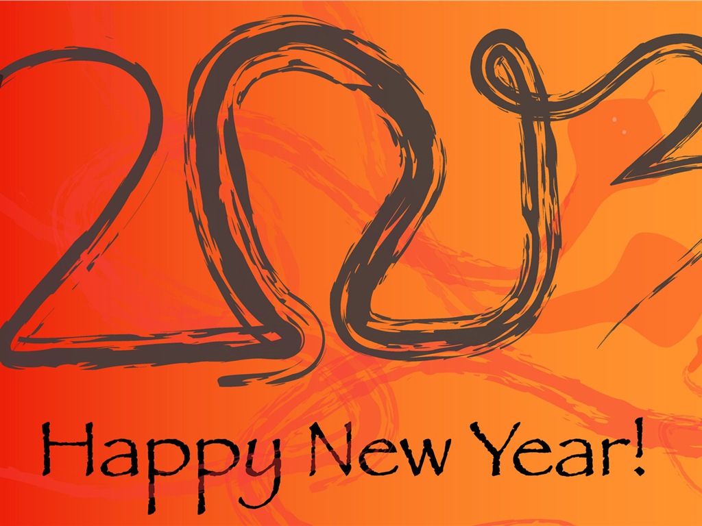 2013 Happy New Year HD обои #11 - 1024x768