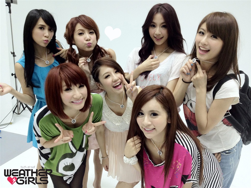 Weather Girls 天气女孩 高清壁纸6 - 1024x768