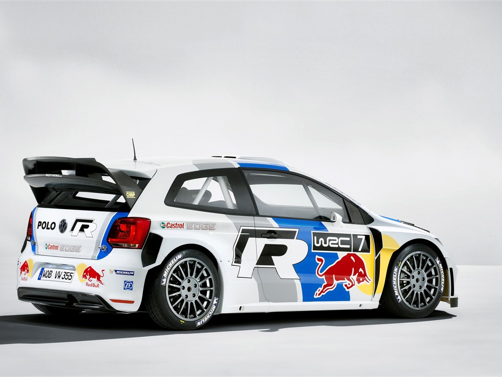2013 폭스 바겐 폴로 R WRC HD 배경 화면 #3 - 1024x768