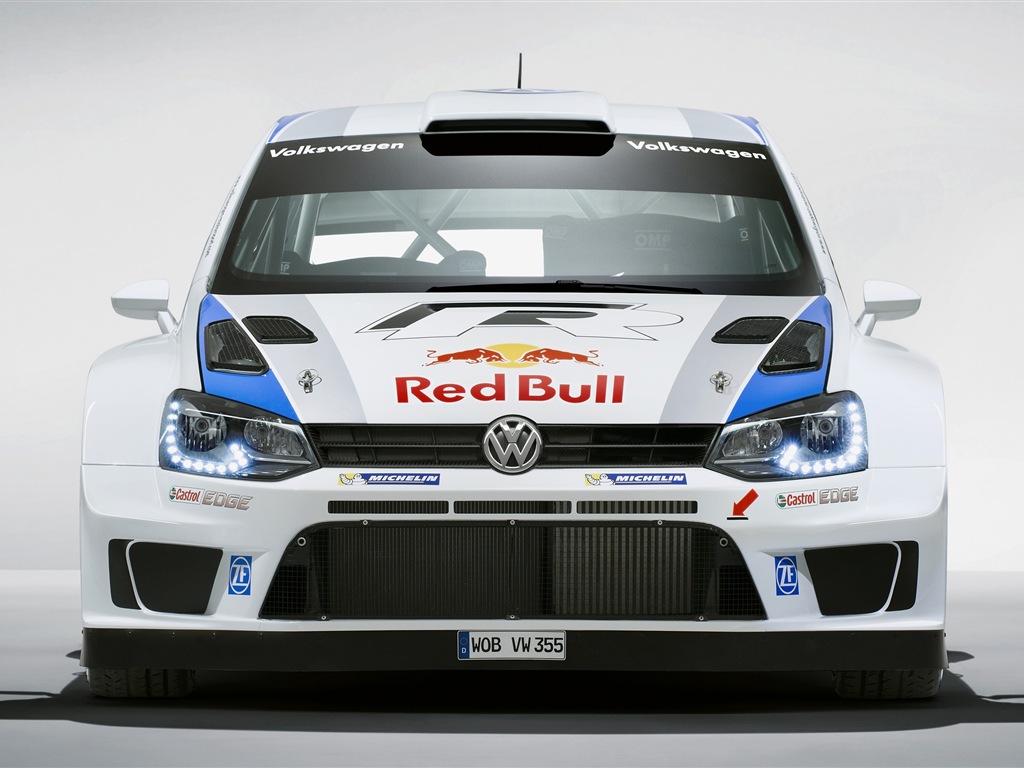 2013 폭스 바겐 폴로 R WRC HD 배경 화면 #4 - 1024x768