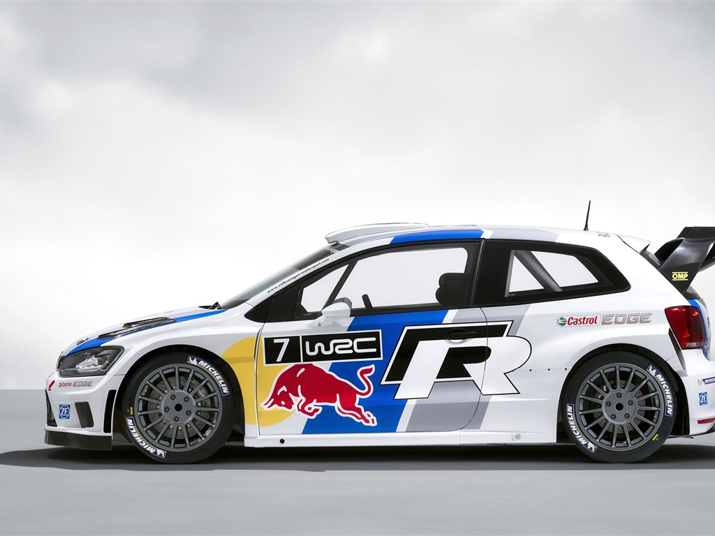 2013 폭스 바겐 폴로 R WRC HD 배경 화면 #5 - 1024x768
