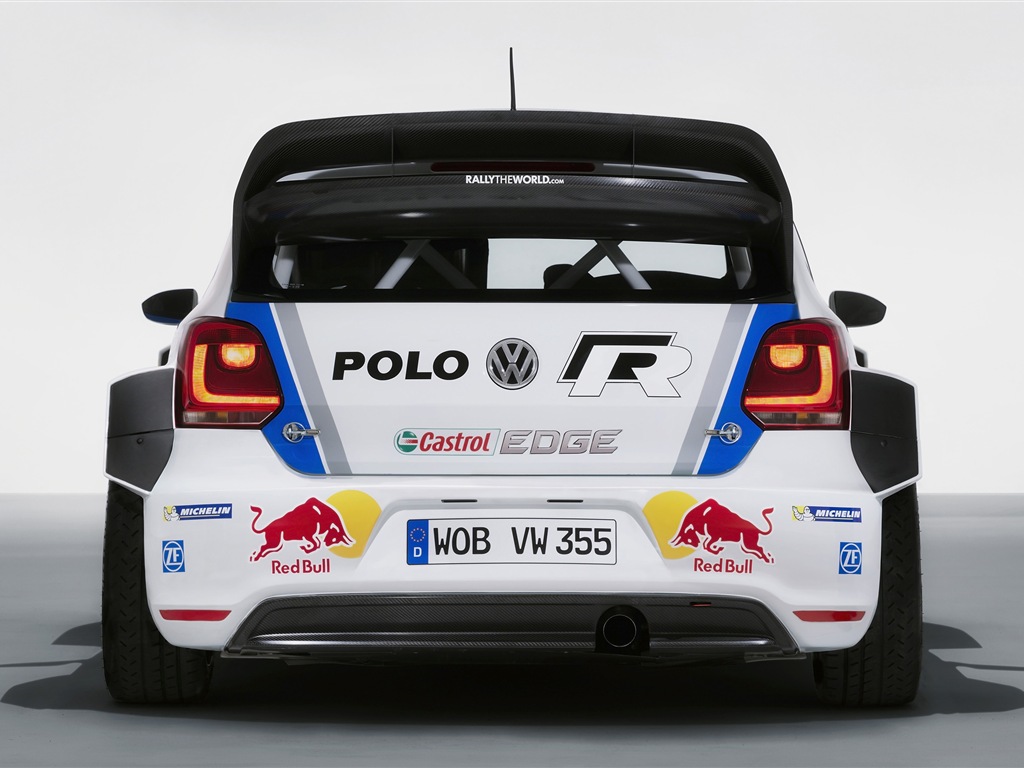 2013 폭스 바겐 폴로 R WRC HD 배경 화면 #6 - 1024x768