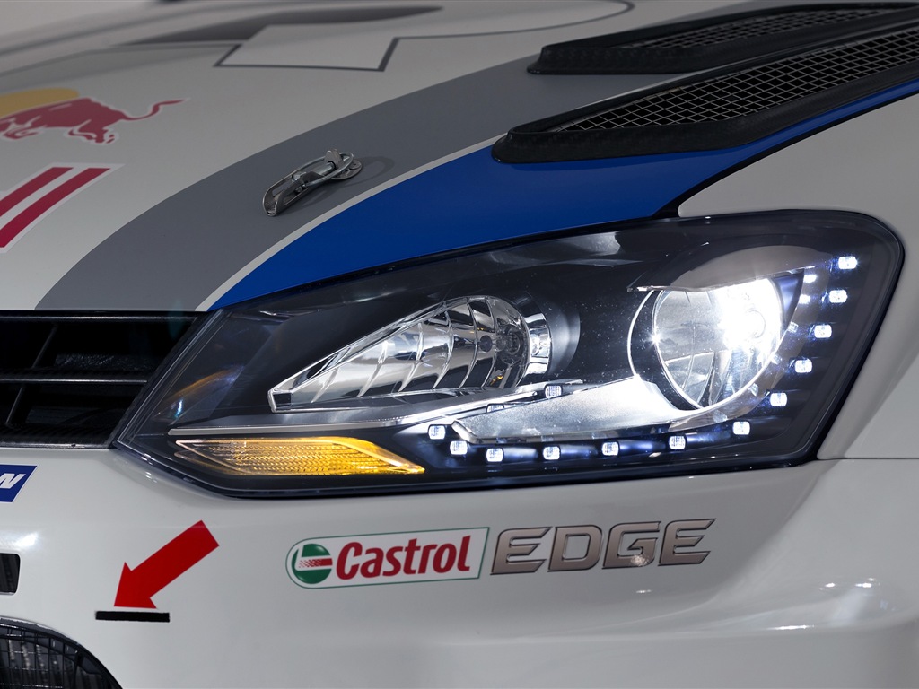 2013 폭스 바겐 폴로 R WRC HD 배경 화면 #8 - 1024x768