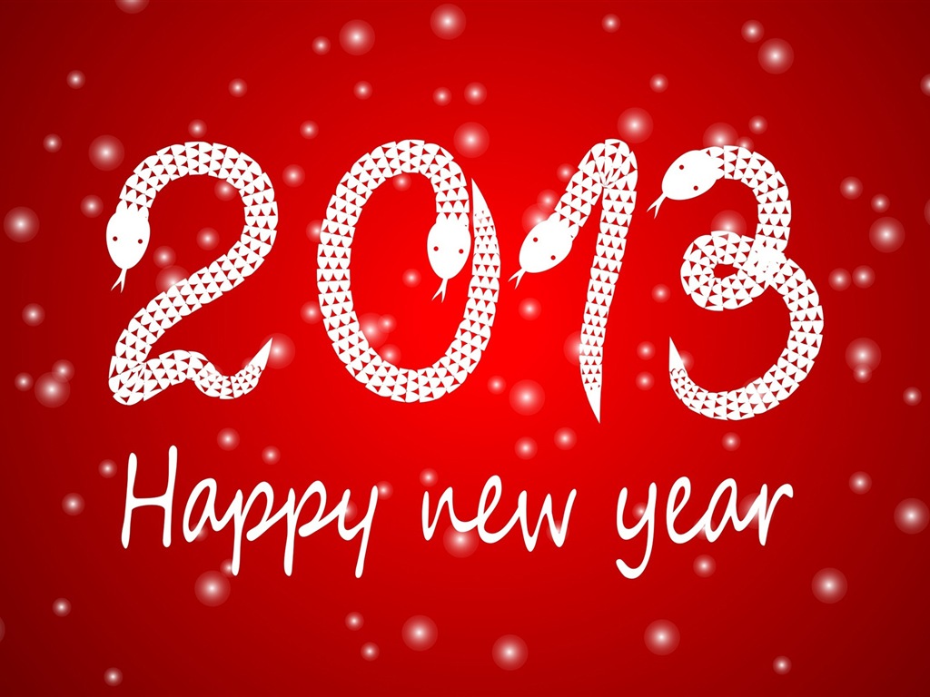 2013 新年主題 創意壁紙(一) #1 - 1024x768