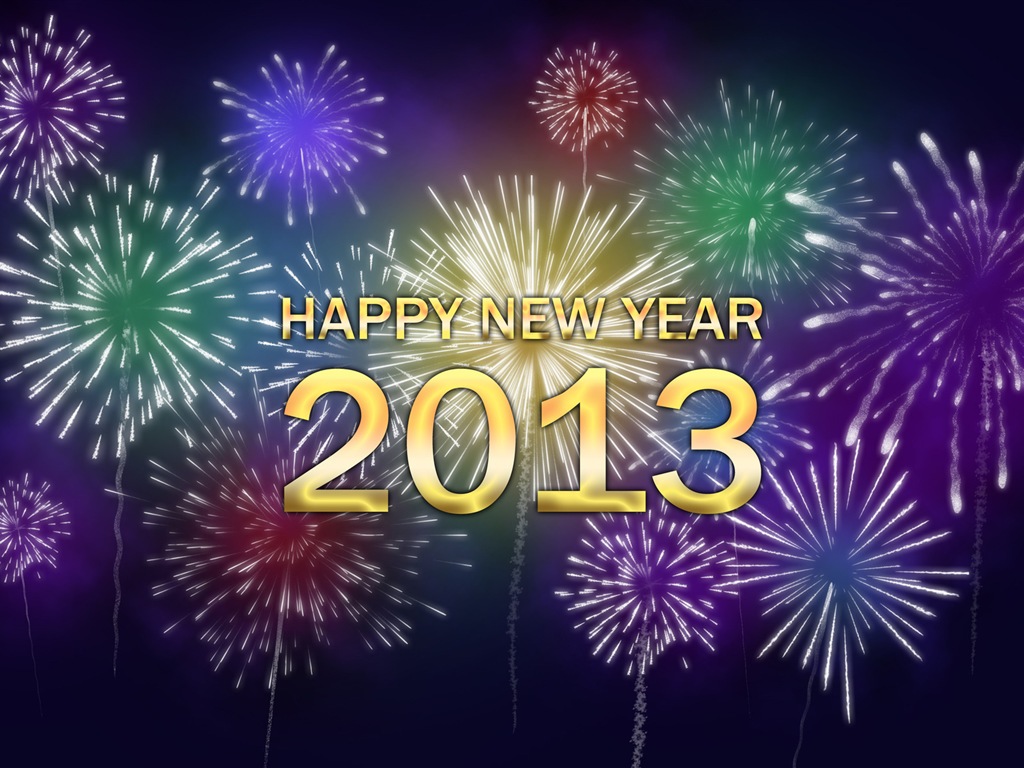 2013 新年主題 創意壁紙(一) #11 - 1024x768