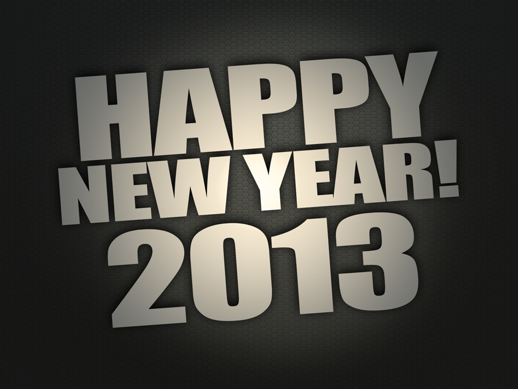 2013 New Year theme creative wallpaper(2) #2 - 1024x768