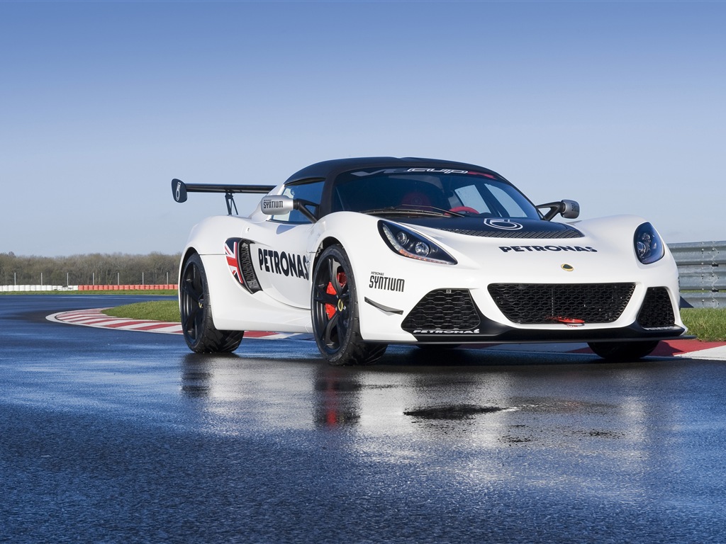 2013 Lotus Exige V6 Cup R 莲花跑车 高清壁纸1 - 1024x768