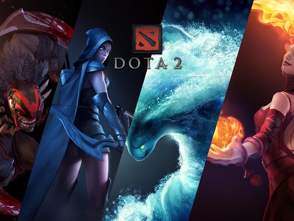 DOTA 2 高清游戏壁纸1 - 1024x768