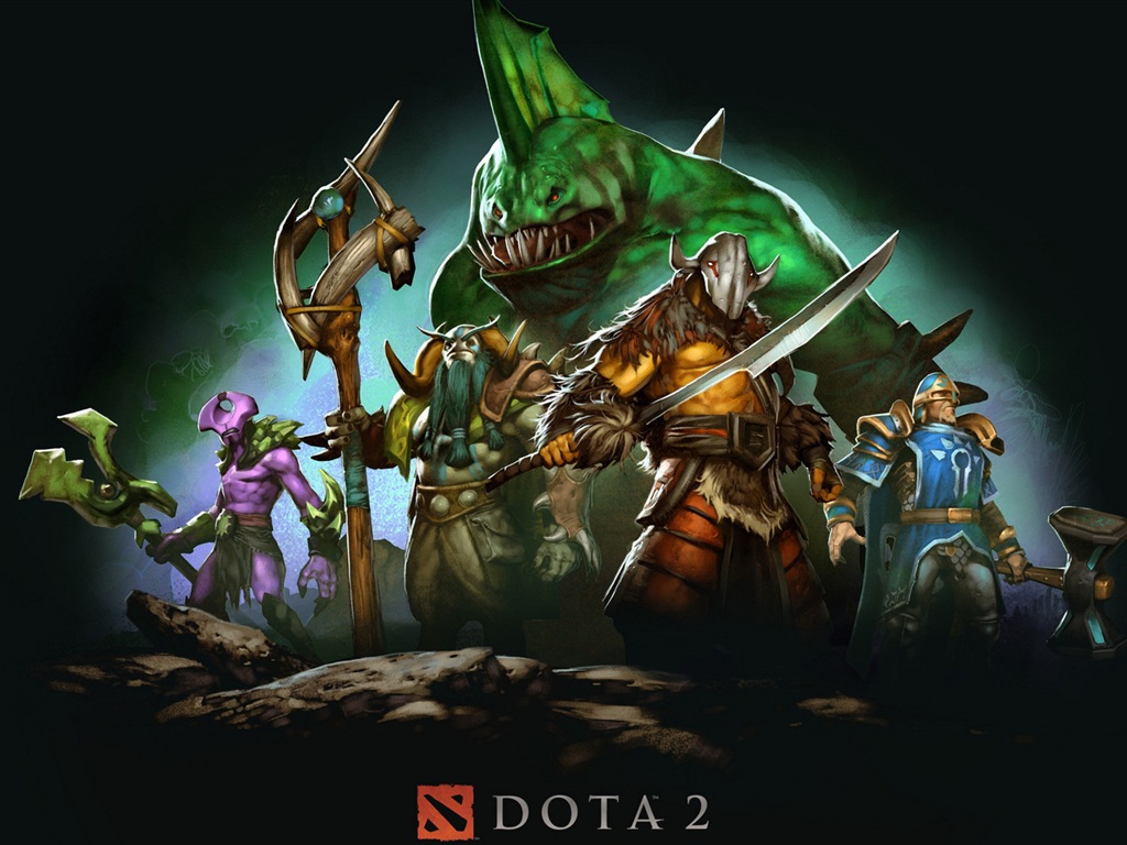 DotA 2 HD herní plochu #5 - 1024x768