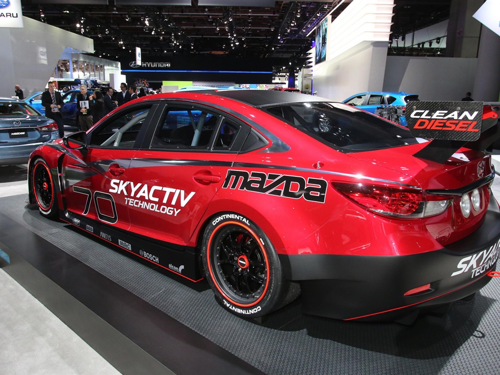 2013マツダ6 SKYACTIV-DのレースカーのHDの壁紙 #3 - 1024x768