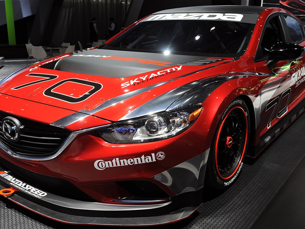 2013 Mazda 6 Skyactiv-D race car 馬自達高清壁紙 #4 - 1024x768