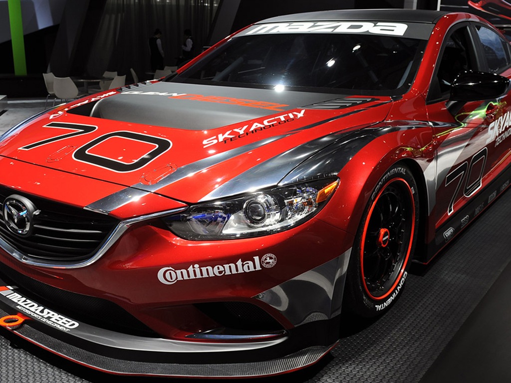 2013マツダ6 SKYACTIV-DのレースカーのHDの壁紙 #4 - 1024x768