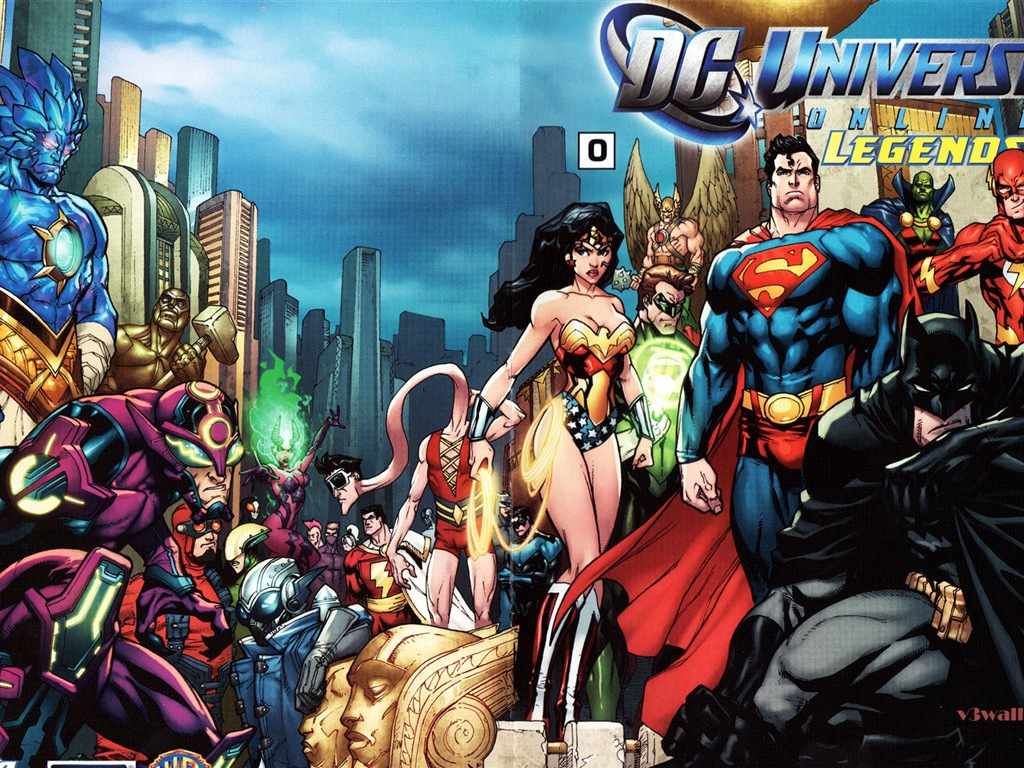 DC 유니버스 온라인 HD 게임 배경 화면 #24 - 1024x768