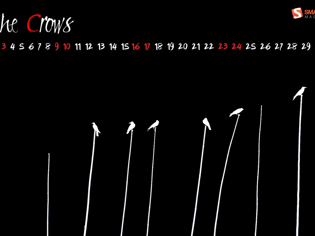 2013年3月 月曆壁紙(二) #16 - 1024x768