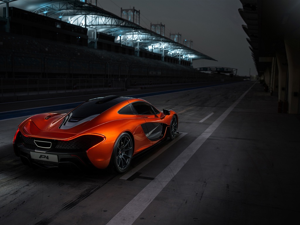 2013 McLaren P1 supercar 迈凯轮P1 超级跑车高清壁纸9 - 1024x768