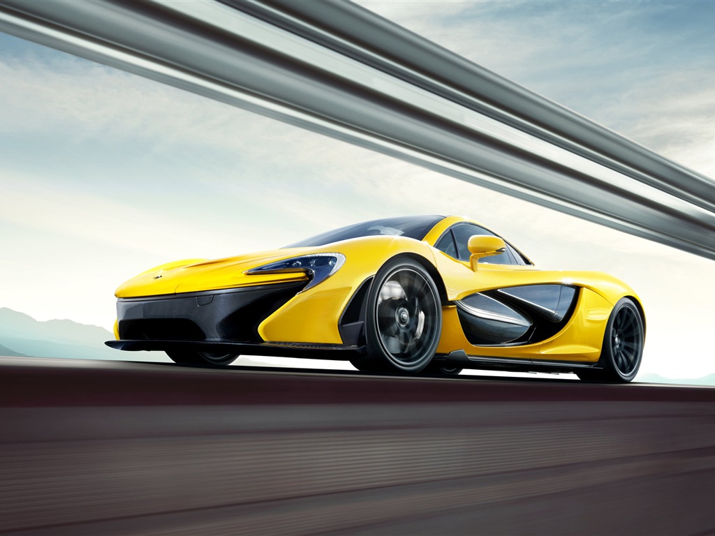 2013 McLaren P1 supercar 迈凯轮P1 超级跑车高清壁纸10 - 1024x768