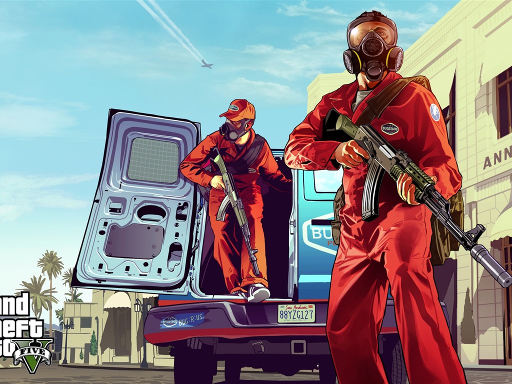 Grand Theft Auto V 侠盗猎车手5 高清游戏壁纸3 - 1024x768