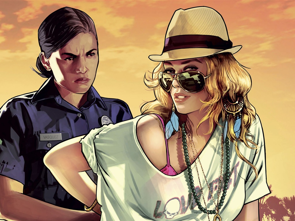 Grand Theft Auto V 俠盜獵車手5 高清遊戲壁紙 #4 - 1024x768