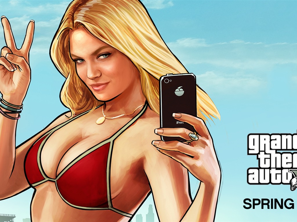 Grand Theft Auto V 俠盜獵車手5 高清遊戲壁紙 #5 - 1024x768