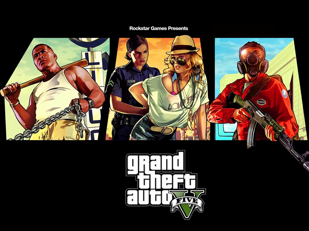 Grand Theft Auto V 俠盜獵車手5 高清遊戲壁紙 #6 - 1024x768
