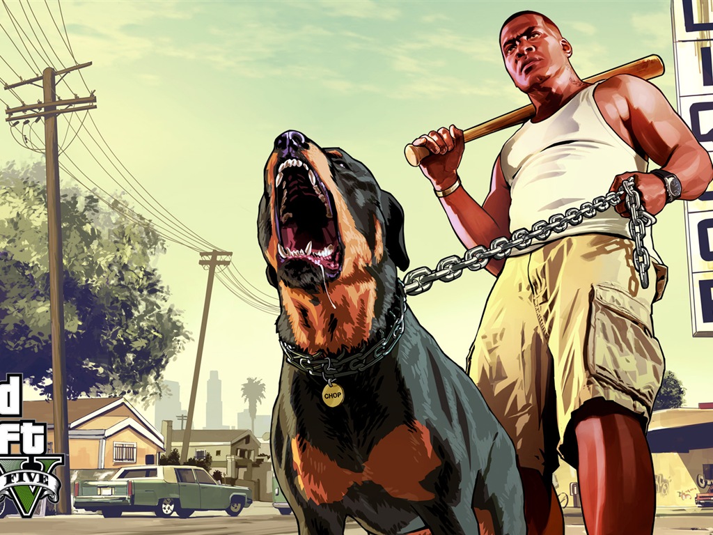 Grand Theft Auto V 俠盜獵車手5 高清遊戲壁紙 #9 - 1024x768