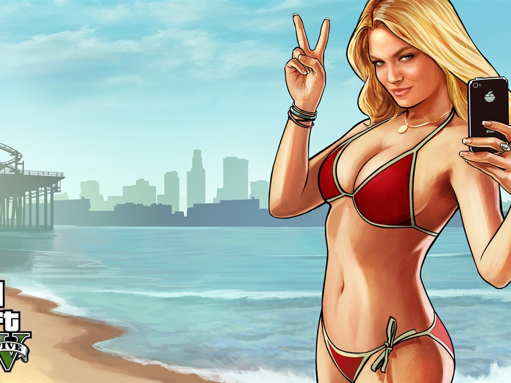 Grand Theft Auto V 俠盜獵車手5 高清遊戲壁紙 #13 - 1024x768