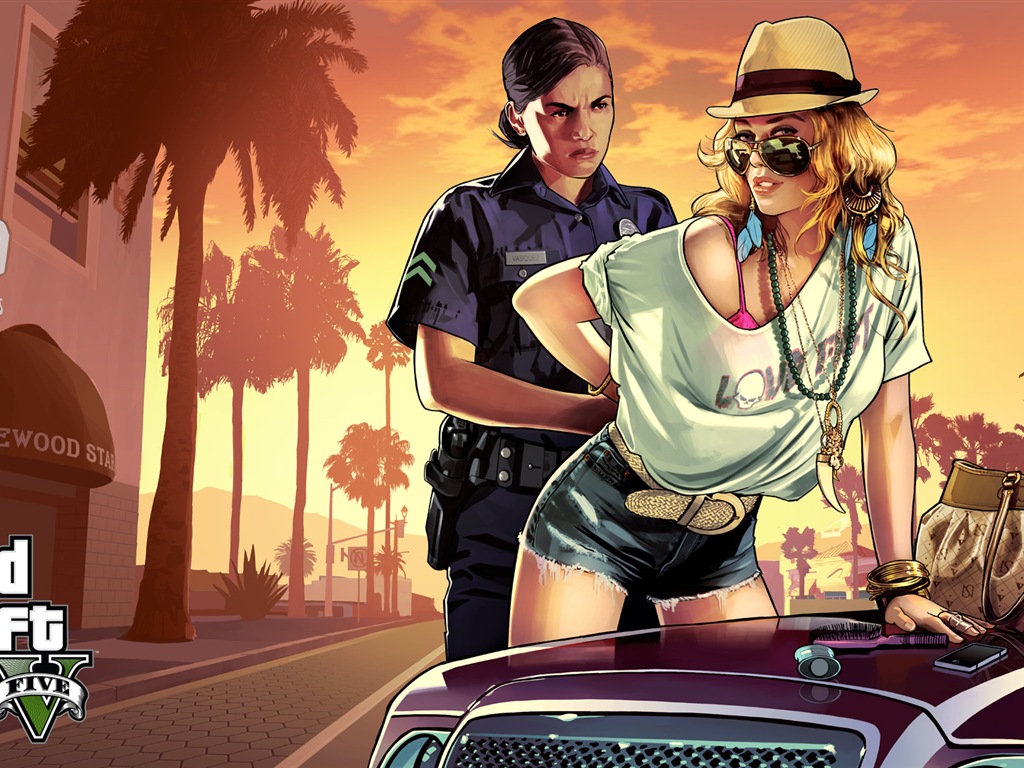 Grand Theft Auto V GTA 5 HD Spiel wallpapers #18 - 1024x768