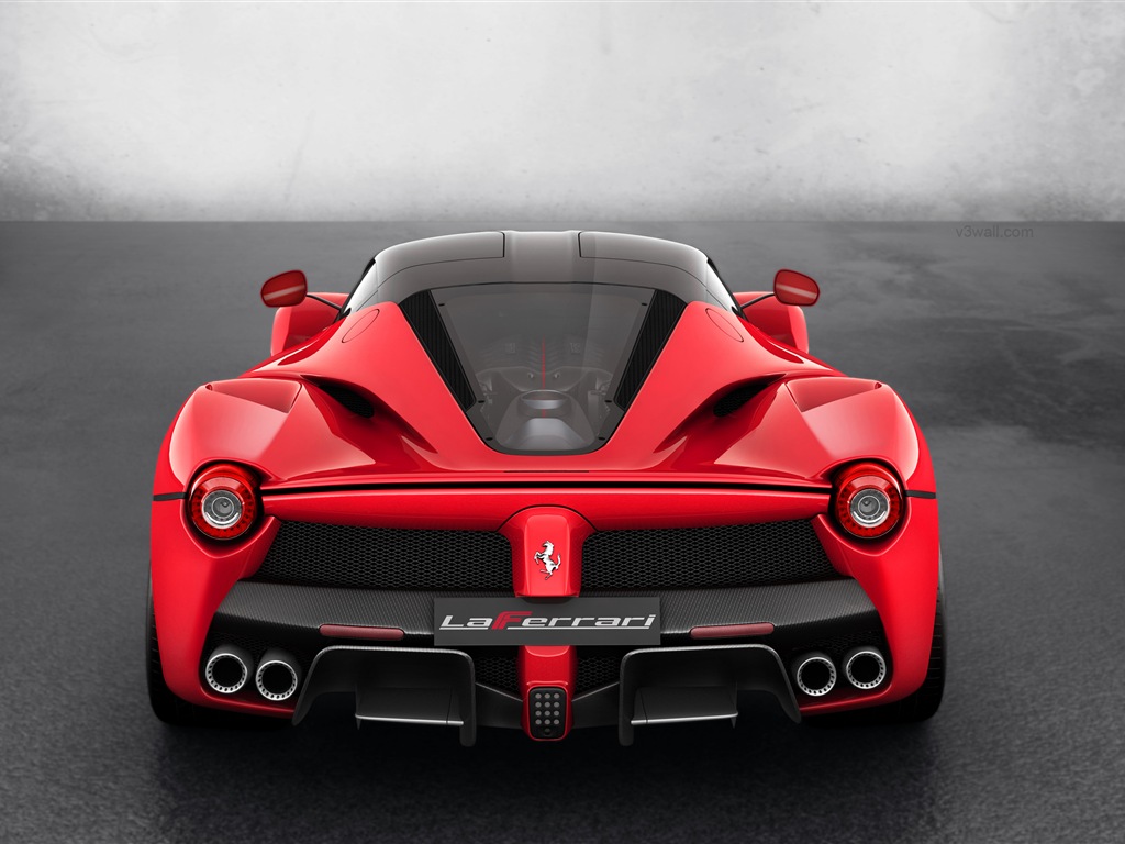 2013 Ferrari LaFerrari red supercar HD wallpapers #8 - 1024x768