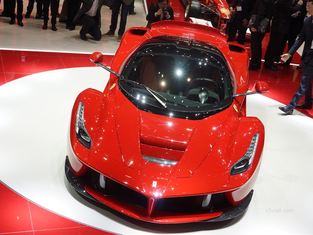 2013 Ferrari LaFerrari 法拉利LaFerrari红色超级跑车高清壁纸11 - 1024x768