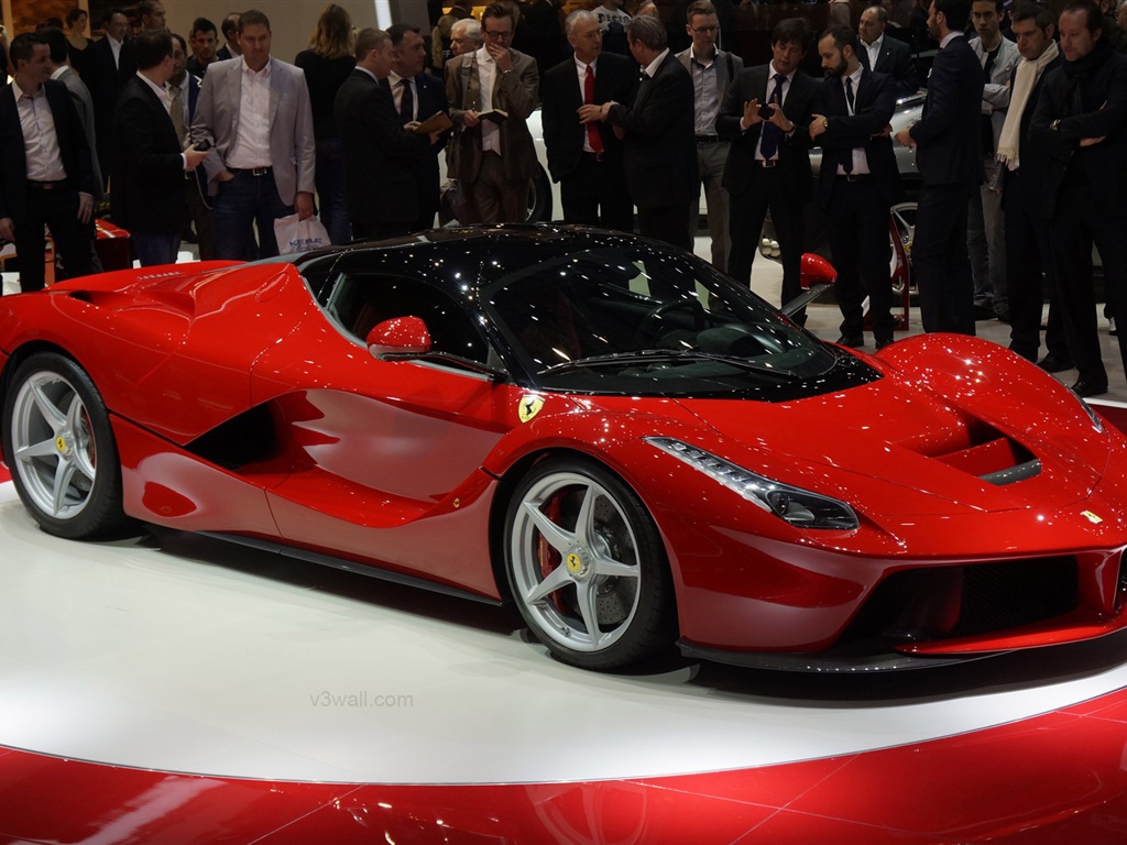 2013 Ferrari LaFerrari 法拉利LaFerrari红色超级跑车高清壁纸13 - 1024x768