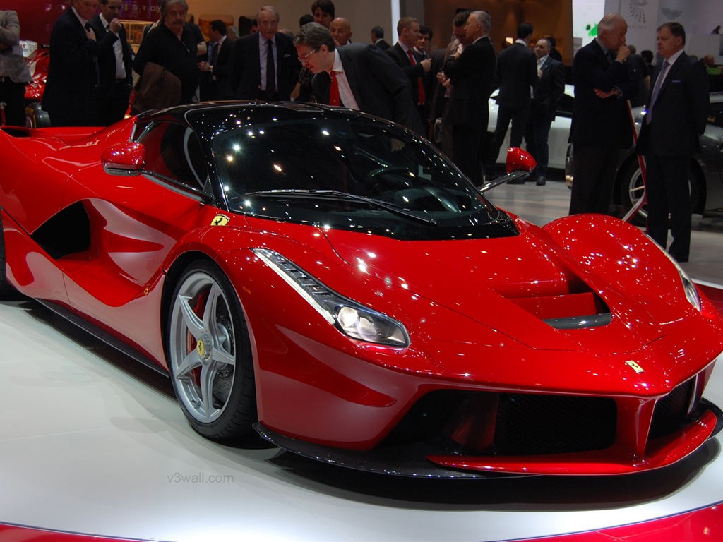 2013 Ferrari LaFerrari 法拉利LaFerrari红色超级跑车高清壁纸19 - 1024x768