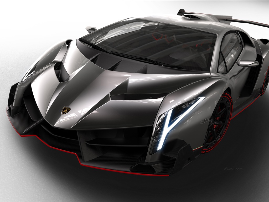 2013 Lamborghini Veneno luxe supercar HD fonds d'écran #1 - 1024x768