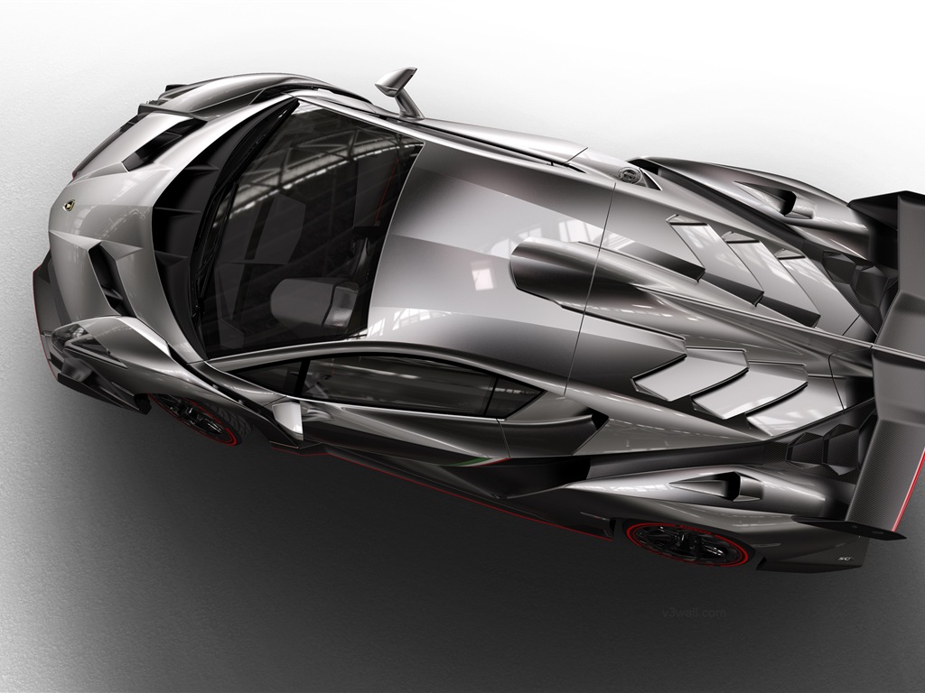 2013 Lamborghini Veneno 兰博基尼Veneno豪华超级跑车高清壁纸4 - 1024x768
