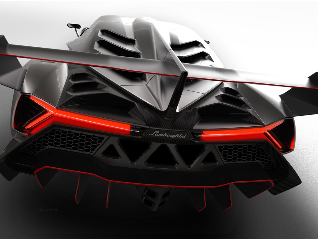 2013 Lamborghini Veneno 兰博基尼Veneno豪华超级跑车高清壁纸5 - 1024x768