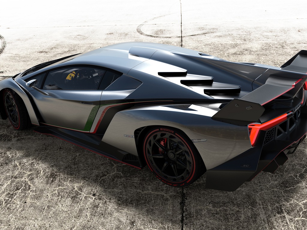 2013 Lamborghini Veneno superdeportivo de lujo HD fondos de pantalla #6 - 1024x768
