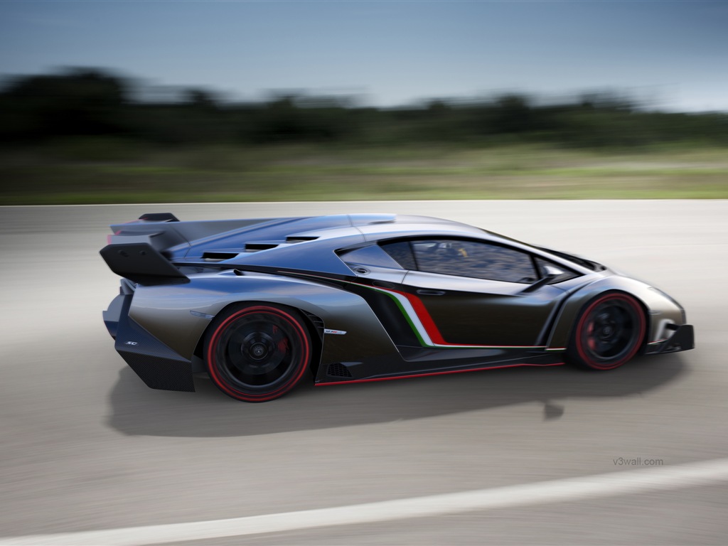 2013 Lamborghini Veneno superdeportivo de lujo HD fondos de pantalla #8 - 1024x768