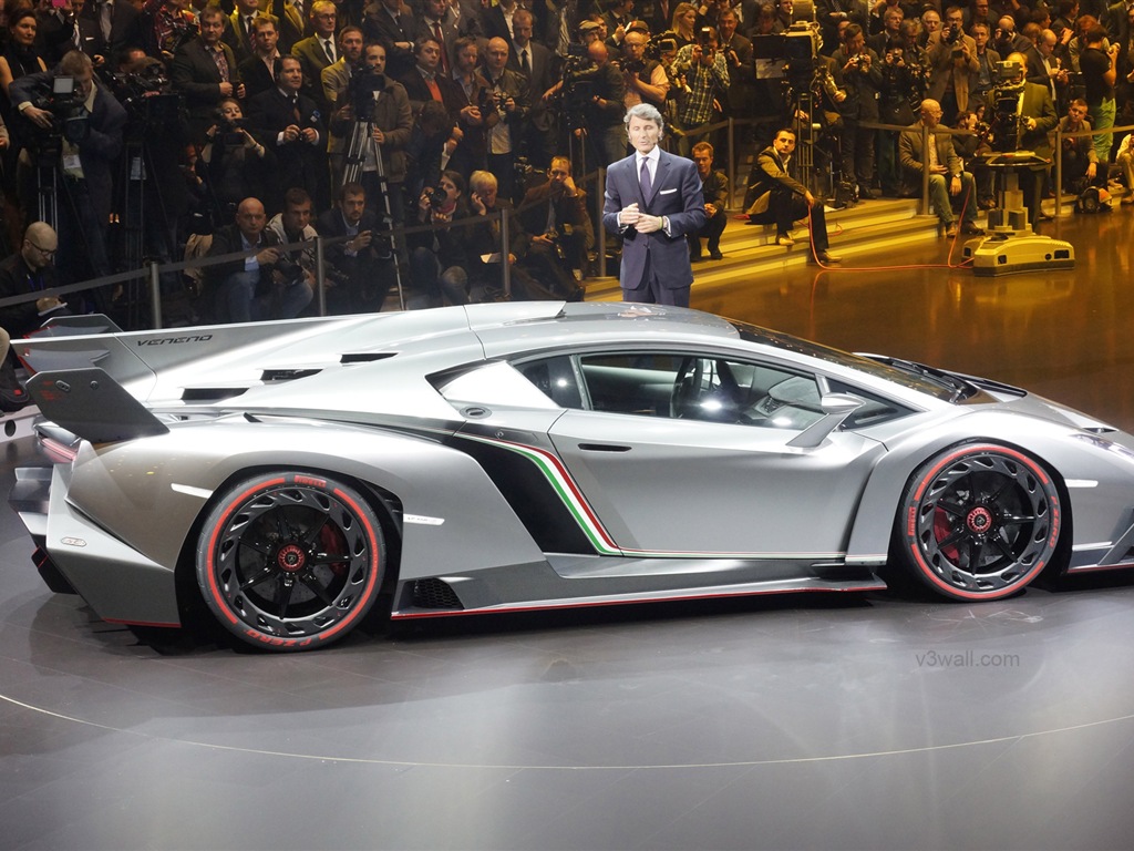 2013 Lamborghini Veneno 蘭博基尼Veneno豪華超級跑車高清壁紙 #14 - 1024x768