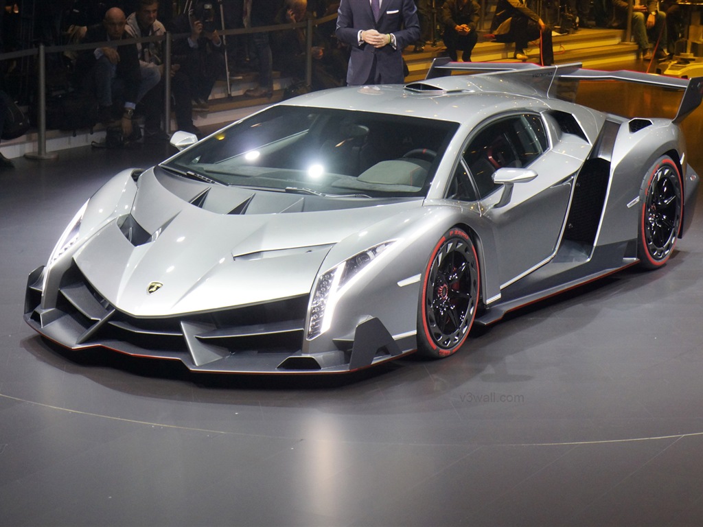 2013 Lamborghini Veneno luxe supercar HD fonds d'écran #15 - 1024x768